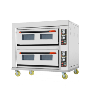 תנור חשמלי מסחרי לאפייה 1/<span class=keywords><strong>2</strong></span>/3 קומות עם בקרה דיגיטלית ותרמוסטט מתכוונן ללחם, עוגות ופיצה - Product Image 1