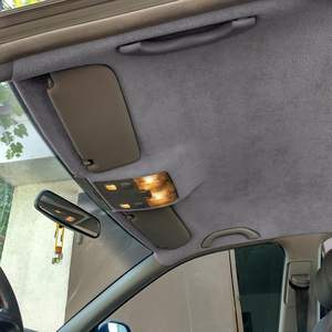 Rollo de terciopelo automotriz gris de lujo-Elección de <span class=keywords><strong>tapicero</strong></span> <span class=keywords><strong>profesional</strong></span> - Product Image 4