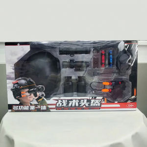 Super Cool <span class=keywords><strong>Counter-Strike</strong></span> Pretend Role Play Juguete táctico militar Niños Incluye Casco negro Auriculares Binoculares Hecho de plástico - Product Image 6