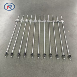 Poteau en acier à ressort galvanisé haute résistance pour clôture électrique / Poteau en acier à ressort thermolaqué avec <span class=keywords><strong>isolateur</strong></span> en plastique - Product Image 2