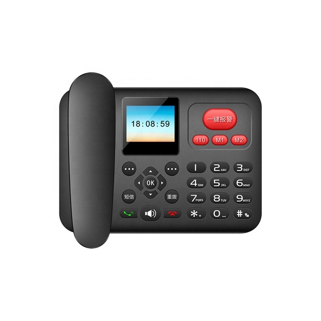Chinese Best Selling 4G Smart Lte Wifi Handset Cordless Fixed Wireless Phone Desktop Telephone With SOS Button