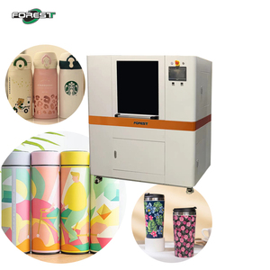 Aluminum Can Tubes/jars/tins Printing <strong>Machine</strong> for <strong>Round</strong> Product/ Digital <strong>Printer</strong> With G5i Head for Paper Cups Printing - Product Image 1