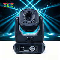 Projecteur LED à tête mobile DMX512 de 150W avec 5 prismes et multicolore pour éclairage de scène, fêtes, mariages et discothèques