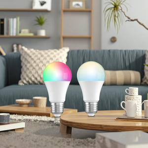 หลอดไฟอัจฉริยะ Gatetop 9W A60 E27 LED รองรับ Tuya ใช้งานร่วมกับ Alexa และ Google Assistant  RGB AC 85-265V  วัสดุพลาสติก ปรับความสว่างได้ รับประกัน 2 ปี - Product Image 4