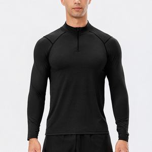 Camiseta Deportiva de Compresión de Manga Larga para Hombre, Personalizada, para Fitness, Running, Gimnasio, Térmica, Muscular, al por Mayor - Product Image 3