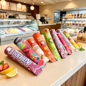 Contenitore di Carta Personalizzato per Gelato da 8-12 Oz (100ml), Tubo per Gelato Tipo Calippo, Coppa per Parfait Usa e Getta - Product Image 4
