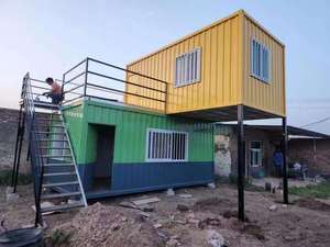 Casa Barato Listo Hecho 20 pies Contenedor desmontable Living Prefab Flat Pack Container Casas prefabricadas en Tailandia - Product Image 5
