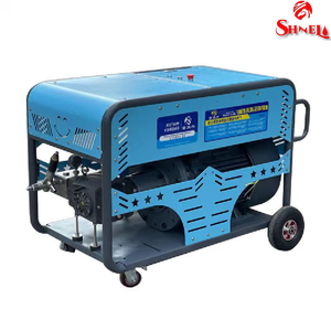 Nueva Hidrolavadora Industrial de 600 Bares, 30 kW, 40 HP |   Hidrolavadora de Alta Presión para Agua Fría, Caudal de 5.81 gpm, con Accesorios Completos - Product Image 1
