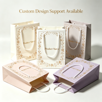 Sac cadeau en papier kraft imprimé sur mesure avec poignée torsadée, logo OEM ODM pour emballage de boutique, mariage, fêtes
