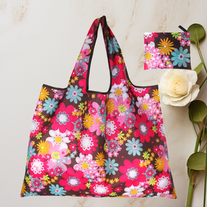 Bolsas de Compras Reutilizables Personalizadas, Ecológicas, Plegables, de Poliéster Resistente a Desgarros, con Logotipo - Product Image 6