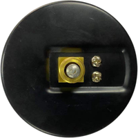 Manomètres numériques de haute qualité à tube Bourdon avec boîtier en acier peint noir, personnalisables OEM, large plage de pression et haute précision