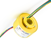 Moflon 3/5/8/9/12 pôles broche anneau de glissement Joint rotatif connecteur rotatif électrique