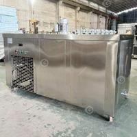 Fabricant de briques de glace à faible consommation d'énergie commercial, machine industrielle à eau salée pour la fabrication de gros blocs de glace pour le Botswana