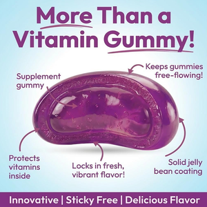 Gomitas de Vitaminas de Marca Privada OEM, Suplemento de Gomitas <span class=keywords><strong>para</strong></span> la Salud, Gomitas con Algas Marinas y Probióticos, Dulces de Gomitas - Product Image 3