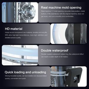 Custodia Impermeabile Subacquea Invisibile 30M per Fotocamera Insta360 One X3, per Nuoto, Surf ed Esplorazione del Fondale Marino - Product Image 4