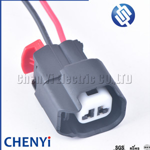 <span class=keywords><strong>2</strong></span>-контактный автомобильный водонепроницаемый разъем EV6 топливный инжектор переднего колеса ABS Датчик Заглушки для Buick Chevrolet с 15 проводами - Product Image 2