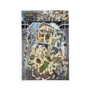 3 Fogli/Confezione Adesivi Paesaggistici in Miniatura 2.5D Il Mio Piccolo Casetto Volume 14: Libro Silenzioso Fatto a Mano per Bambini di Grandi Dimensioni - Product Image 5