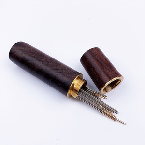 Porte-aiguilles à coudre <span class=keywords><strong>en</strong></span> <span class=keywords><strong>bois</strong></span> organisateur boîte de rangement Portable pour broderie point de croix fournitures - Product Image 3
