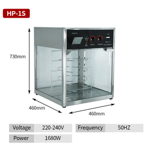 Garantía de calidad Acero inoxidable 220V Calentador de exhibición de comida de <span class=keywords><strong>buffet</strong></span> eléctrico Calentador de <span class=keywords><strong>pizza</strong></span> giratorio - Product Image 4