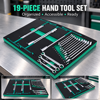 Ensemble d'outils à main professionnels en acier au chrome-vanadium, kit étanche, vente en gros, OEM, fabricant sur mesure, fourniture directe d'usine