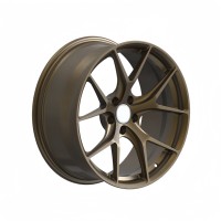 Rines Monobloque Forjados de Satén Bronce Personalizados XINLAI de 18-22 Pulgadas para BMW M3 M4 M5 540, para Audi R8, para Chevrolet Camaro