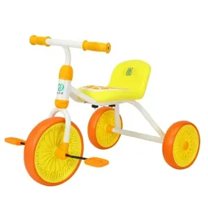 조정 가능한 좌석이있는 유치원 어린이 세발 자전거 유치원 교육 아기 롤러 자동차 페달이있는 야외 어린이 장난감 자동차