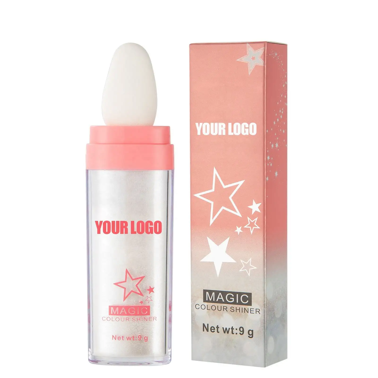 Shimmer Glitter 3 Colors Loose Highlighter Powder Long Lasting Brightening Highlight Polvo De Hadas Makeup