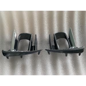 Embellecedor de moldura para rejilla delantera compatible con h-onda a-ccord 2022 ABS, parachoques de labios negro - Product Image 3