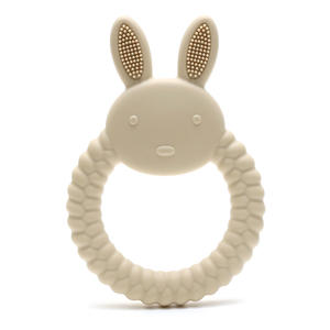 <span class=keywords><strong>Anneau</strong></span> <span class=keywords><strong>de</strong></span> <span class=keywords><strong>dentition</strong></span> en silicone pour bébé, forme donut, sans BPA, avec sangle - Product Image 5