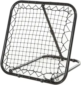 Portable durable quick folding design angle adjustable baseball soccer rebounder goal net for training