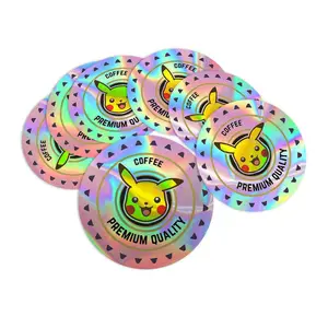 Bán chạy nhất tùy chỉnh chất lượng cao Vinyl Holographic không thấm nước chết cắt Hologram Sticker