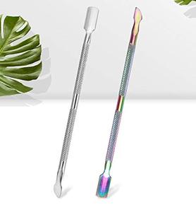 <strong>2</strong> Way Dead Skin Push Double-ended Stainless Steel Remover Nail Cuticle <strong>Pusher</strong> - Product Image 6