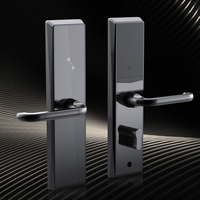 Carte mémoire intelligente WiFi Zinc Alloy TTHotel App Magnetic Smart Lock Keyless Electronic Hotel Room Card Door Lock