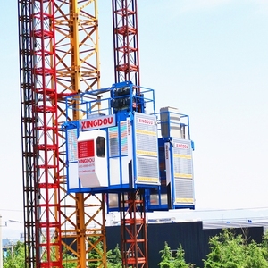 Malzeme kaldırma inşaat şantiye kullanılan küçük asansör beton kaldırma - Product Image 3