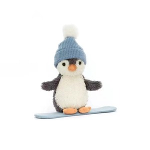 Peluche de Felpa Lindo de Pareja de Osos de Cacahuete con Temática Británica para Navidad, Regalo con Relleno de Algodón PP, Gato de Gelatina - Product Image 4