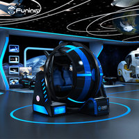 Simulador de Cabina de Mando VR con Rotación de 720 Grados, Juego 9D, Joystick, Simulador Educativo de Transbordador Espacial