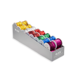 Set di 32 Pezzi di Nastro con Paillettes Ilan 6 mm x 4 m - Product Image 2