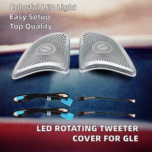 Lumière LED d'ambiance multicolore 12V pour Mercedes GLE GLS W167, support de montage en acier inoxydable pour tweeter, amélioration de l'intérieur - Product Image 2