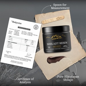 Suplemento de minerales puros del Himalaya de resina Shilajit orgánica de grado superior para adultos Enfoque inmunológico - Product Image 3