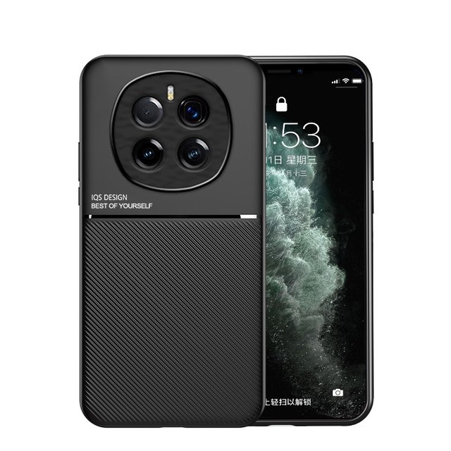 Luxury Style Magnetic Leather PU Leather case for Huawei Honor Magic 7/Magic 7 Pro Stripe Mobile Phone Case Cover