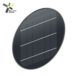 OEM mini round solar panel 2w 5w 5v <span class=keywords><strong>12v</strong></span> for outdoor application - Product Image 2
