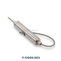 Pince à câble en acier inoxydable sur mesure OEM, réglable, double face, pour câbles métalliques