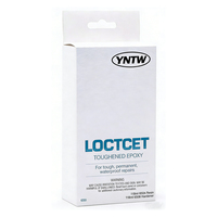 Kit de résine UV de luxe LOCTCET OEM, colle époxy polyvalente renforcée, imperméable, pour collage de fibres de verre, céramiques, métaux, plastiques, humidité