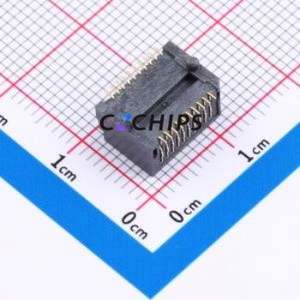 13670731 20P CONN Optical Module Connector SMD,P=0.8mm Connector Socket/ Socket 20P/20P Horizontal Mount/ Horizontal Mount - Product Image 2