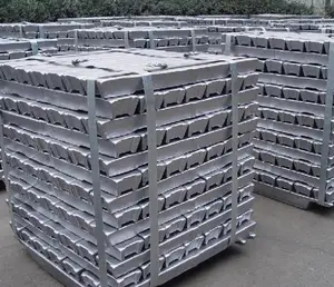 Aluminium Metal Ingot Aluminum Material A7 A8 A9 Metal Ingots 99.7% 99.8% 99.9% Aluminum Ingot