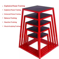Potente Banco Multifuncional para Entrenamiento de Salto y Taburete de Rebote para Fitness y Ejercicio Físico