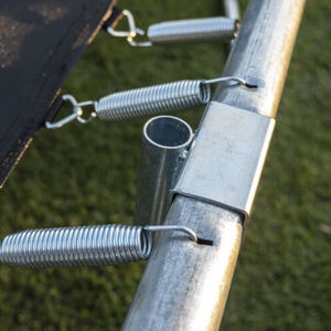 Trampoline rond de <span class=keywords><strong>lit</strong></span> de saut de forme physique d'enfants de jardin extérieur <span class=keywords><strong>avec</strong></span> le filet de sécurité de <span class=keywords><strong>but</strong></span> de basket-ball - Product Image 5