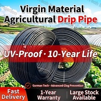 Tuberías de Riego por Goteo Cilíndricas Flexibles de PE Personalizadas de 20 mm, 2-8 L/H, Espaciado de 10-100 cm, Ecológicas, Proyectos de Fábrica OEM