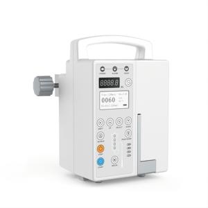 CE ISO GMPシングルチャンネルデュアルCPU IV獣医病院スマートな獣医輸液ポンプ気泡検出とバッテリーバックアップ付き - Product Image 1