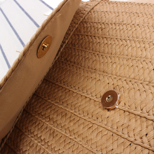 กระเป๋าผ้าทออเนกประสงค์แฟชั่นเรียบง่ายใหม่สำหรับผู้หญิง13คน - Product Image 5